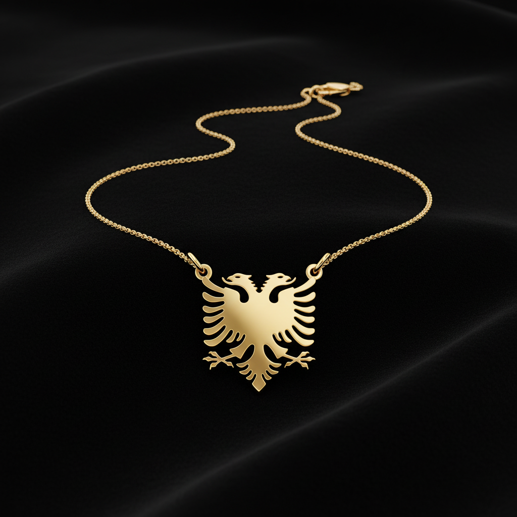 Albanien Halskette in Gold für Damen und Herren