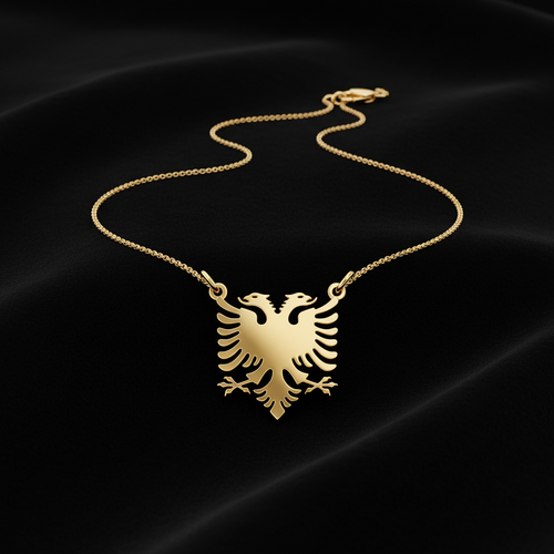 Albanien Halskette in Gold für Damen und Herren