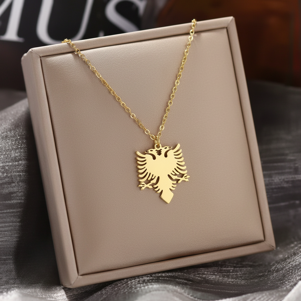 Albanien Halskette in Gold für Damen und Herren