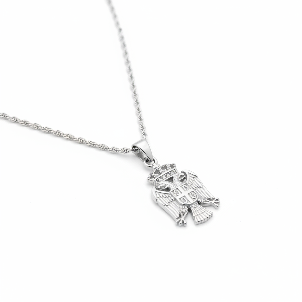Serbien Halskette in Silber für Damen und Herren
