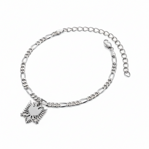 Albanien Adler Armband in Silber für Damen und Herren